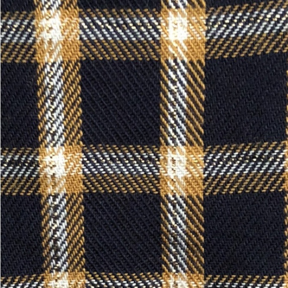Festive checkered plaid Babydoll Dress - Picture 5 of 6